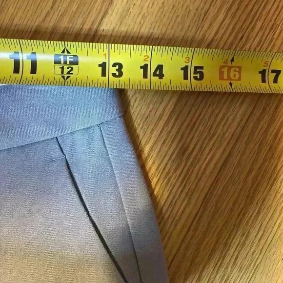 Banana Republic Womens Pants‎ Gray Size 0p High Rise Slim Ankle Cotton Blend - Picture 6 of 7